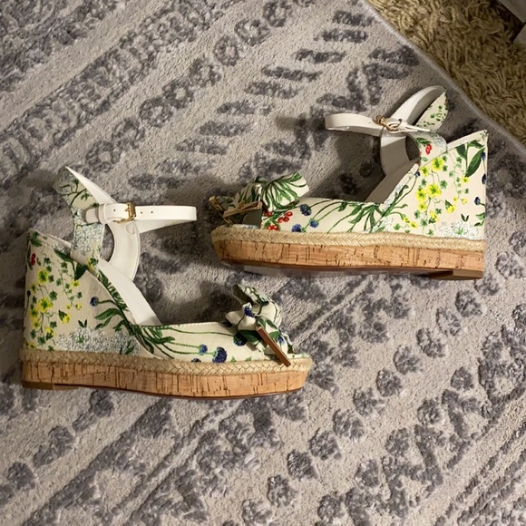 new *** Tory Burch penny 120mm wedge sandal BRAND NEW - Picture 6 of 10